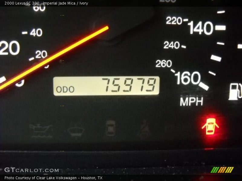 Imperial Jade Mica / Ivory 2000 Lexus SC 300