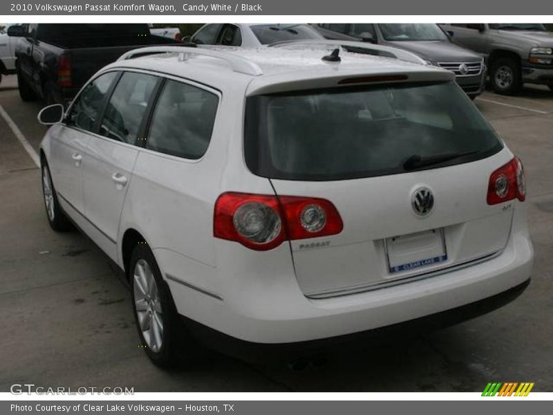 Candy White / Black 2010 Volkswagen Passat Komfort Wagon
