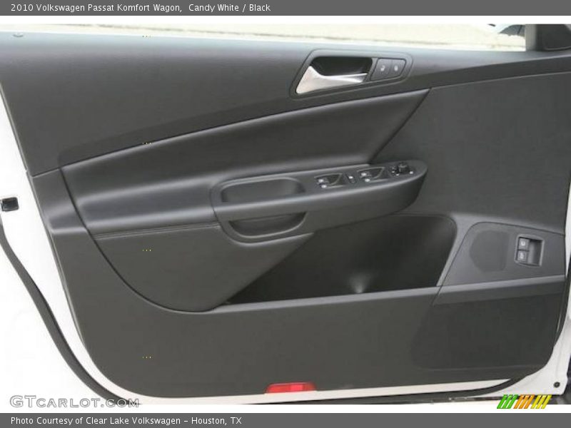 Candy White / Black 2010 Volkswagen Passat Komfort Wagon