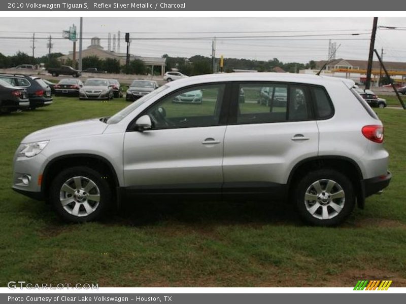 Reflex Silver Metallic / Charcoal 2010 Volkswagen Tiguan S