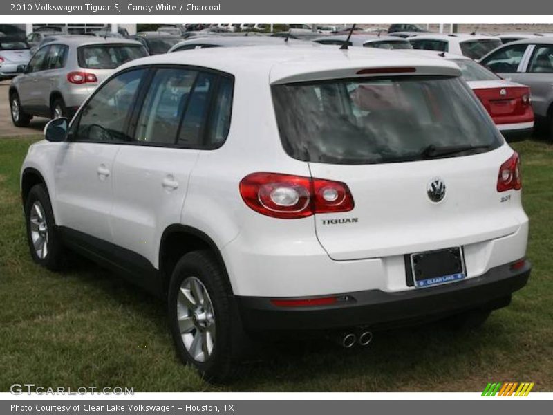 Candy White / Charcoal 2010 Volkswagen Tiguan S