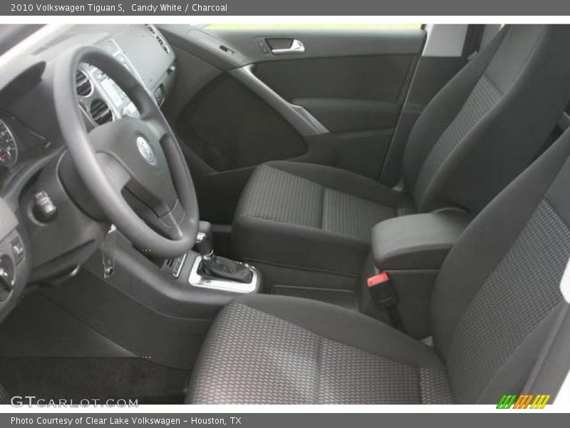 Candy White / Charcoal 2010 Volkswagen Tiguan S