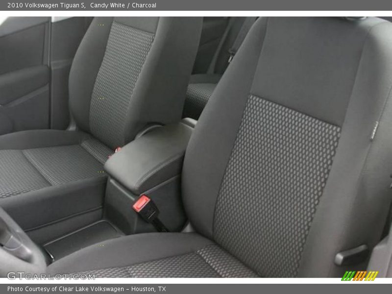 Candy White / Charcoal 2010 Volkswagen Tiguan S