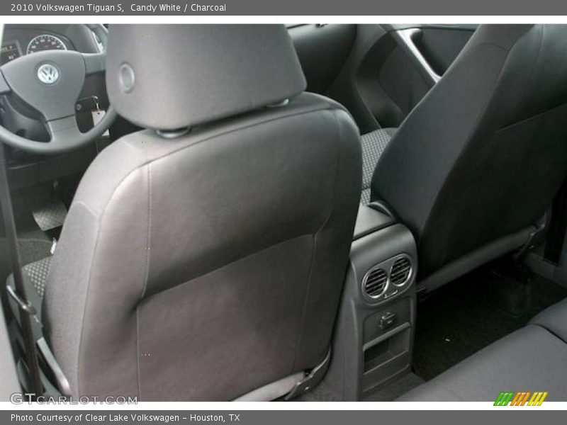 Candy White / Charcoal 2010 Volkswagen Tiguan S