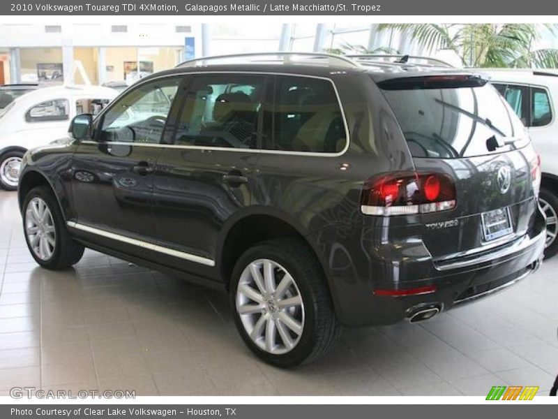 Galapagos Metallic / Latte Macchiatto/St. Tropez 2010 Volkswagen Touareg TDI 4XMotion