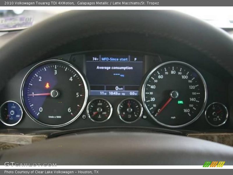 Galapagos Metallic / Latte Macchiatto/St. Tropez 2010 Volkswagen Touareg TDI 4XMotion