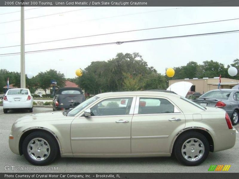 Linen Gold Metallic / Dark Slate Gray/Light Graystone 2006 Chrysler 300 Touring