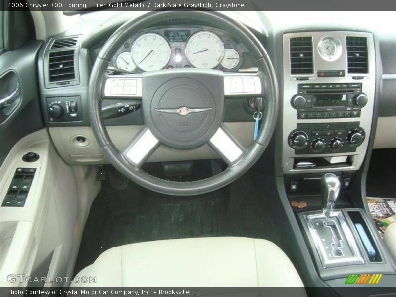 Linen Gold Metallic / Dark Slate Gray/Light Graystone 2006 Chrysler 300 Touring