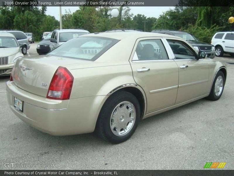 Linen Gold Metallic / Dark Slate Gray/Light Graystone 2006 Chrysler 300 Touring
