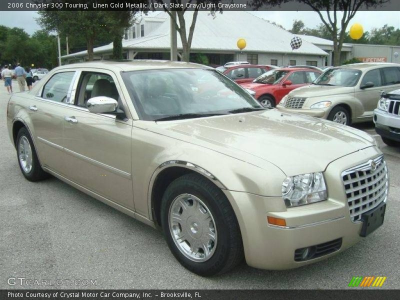 Linen Gold Metallic / Dark Slate Gray/Light Graystone 2006 Chrysler 300 Touring