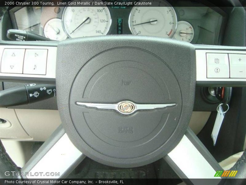 Linen Gold Metallic / Dark Slate Gray/Light Graystone 2006 Chrysler 300 Touring