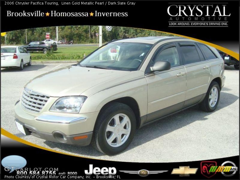 Linen Gold Metallic Pearl / Dark Slate Gray 2006 Chrysler Pacifica Touring