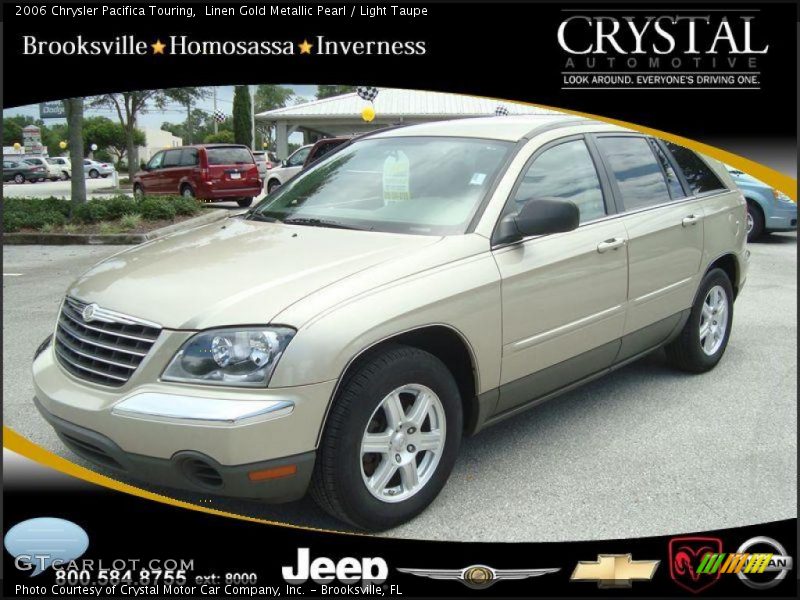 Linen Gold Metallic Pearl / Light Taupe 2006 Chrysler Pacifica Touring