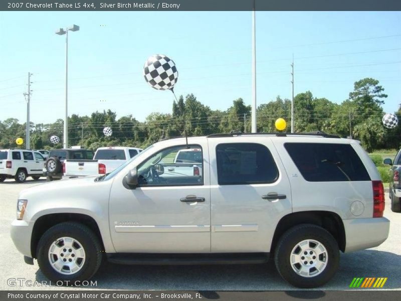 Silver Birch Metallic / Ebony 2007 Chevrolet Tahoe LS 4x4