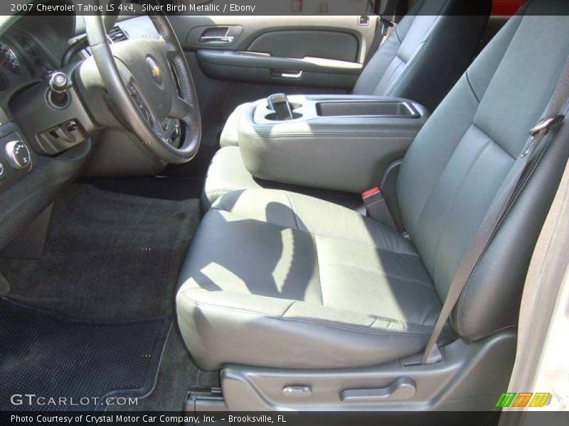 Silver Birch Metallic / Ebony 2007 Chevrolet Tahoe LS 4x4