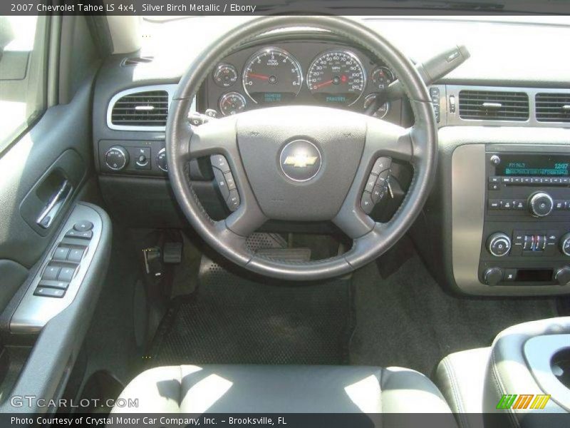 Silver Birch Metallic / Ebony 2007 Chevrolet Tahoe LS 4x4