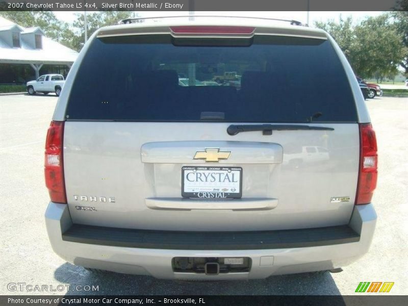 Silver Birch Metallic / Ebony 2007 Chevrolet Tahoe LS 4x4
