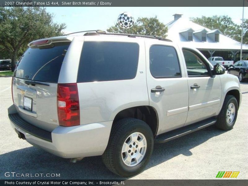 Silver Birch Metallic / Ebony 2007 Chevrolet Tahoe LS 4x4