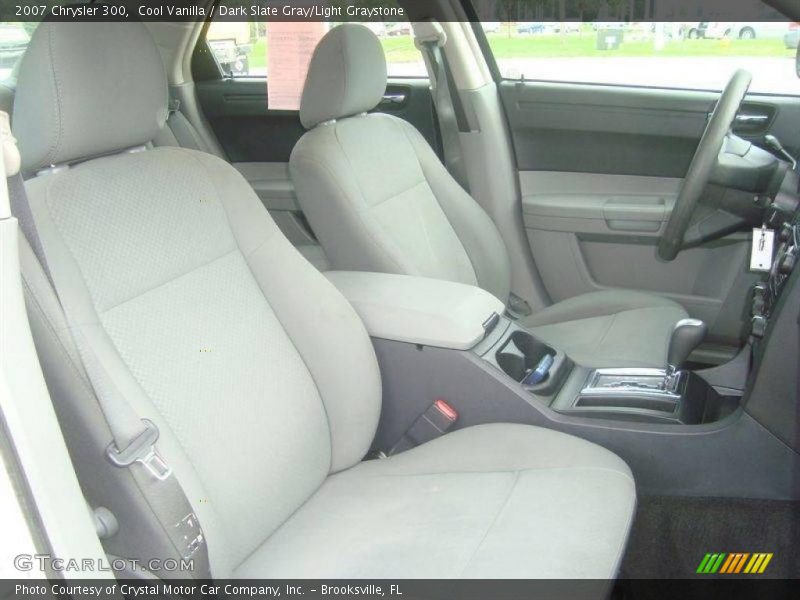 Cool Vanilla / Dark Slate Gray/Light Graystone 2007 Chrysler 300