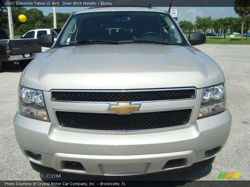 Silver Birch Metallic / Ebony 2007 Chevrolet Tahoe LS 4x4