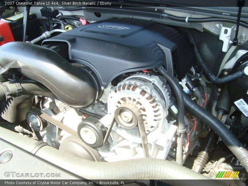 Silver Birch Metallic / Ebony 2007 Chevrolet Tahoe LS 4x4