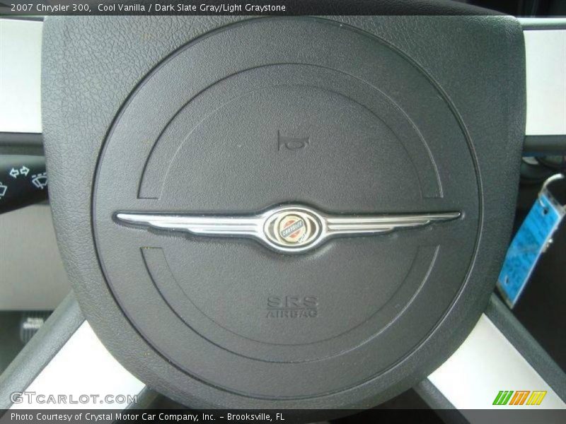Cool Vanilla / Dark Slate Gray/Light Graystone 2007 Chrysler 300