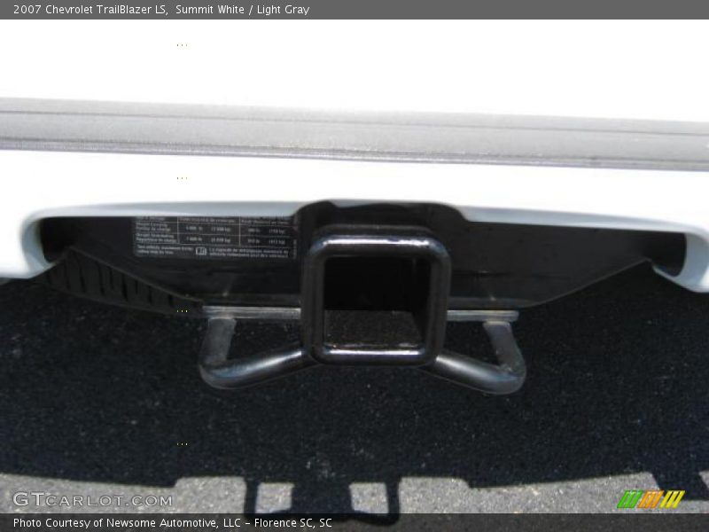 Summit White / Light Gray 2007 Chevrolet TrailBlazer LS