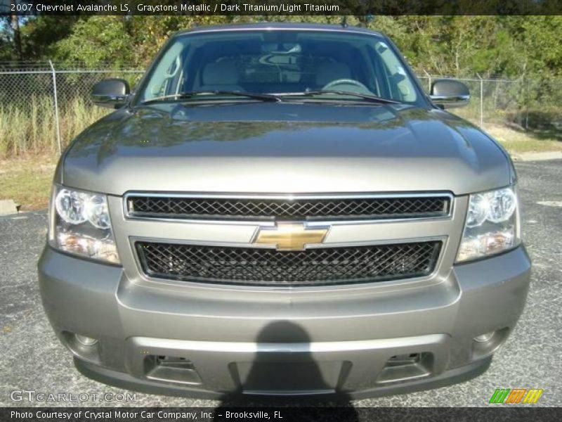 Graystone Metallic / Dark Titanium/Light Titanium 2007 Chevrolet Avalanche LS