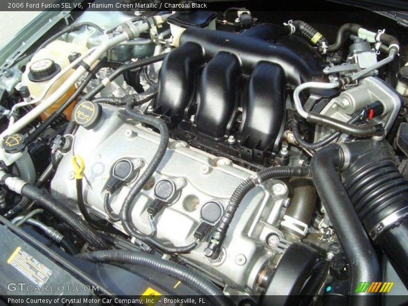 Titanium Green Metallic / Charcoal Black 2006 Ford Fusion SEL V6