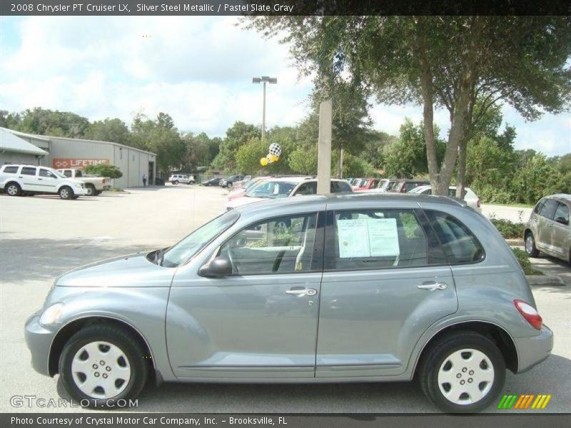 Silver Steel Metallic / Pastel Slate Gray 2008 Chrysler PT Cruiser LX