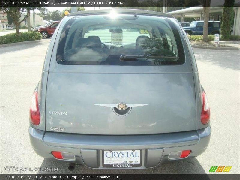 Silver Steel Metallic / Pastel Slate Gray 2008 Chrysler PT Cruiser LX