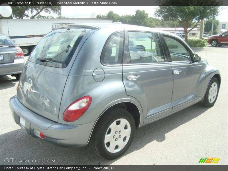 Silver Steel Metallic / Pastel Slate Gray 2008 Chrysler PT Cruiser LX