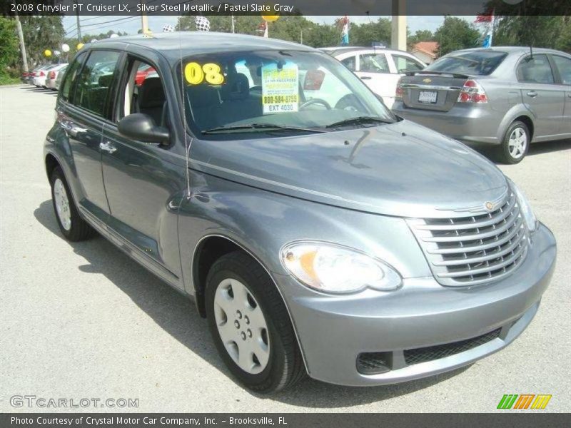Silver Steel Metallic / Pastel Slate Gray 2008 Chrysler PT Cruiser LX