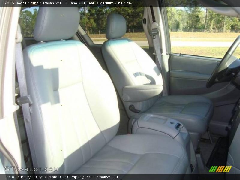 Butane Blue Pearl / Medium Slate Gray 2006 Dodge Grand Caravan SXT