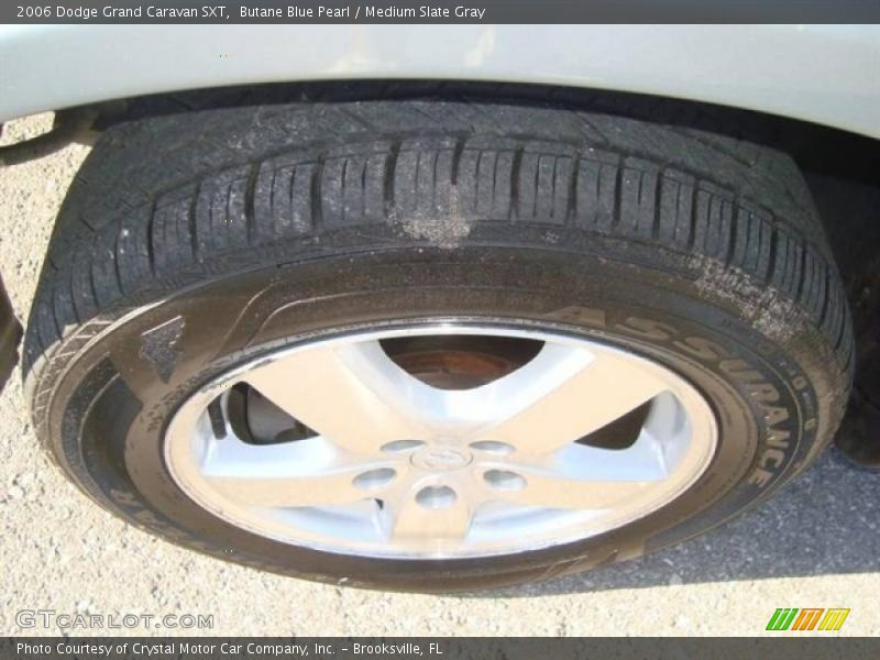 Butane Blue Pearl / Medium Slate Gray 2006 Dodge Grand Caravan SXT