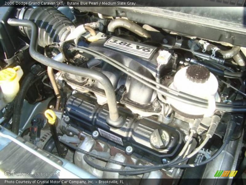 Butane Blue Pearl / Medium Slate Gray 2006 Dodge Grand Caravan SXT