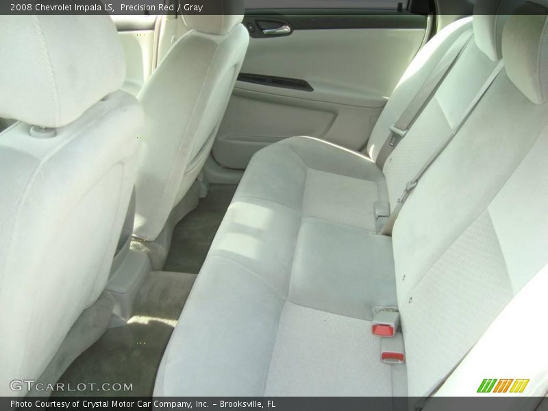 Precision Red / Gray 2008 Chevrolet Impala LS