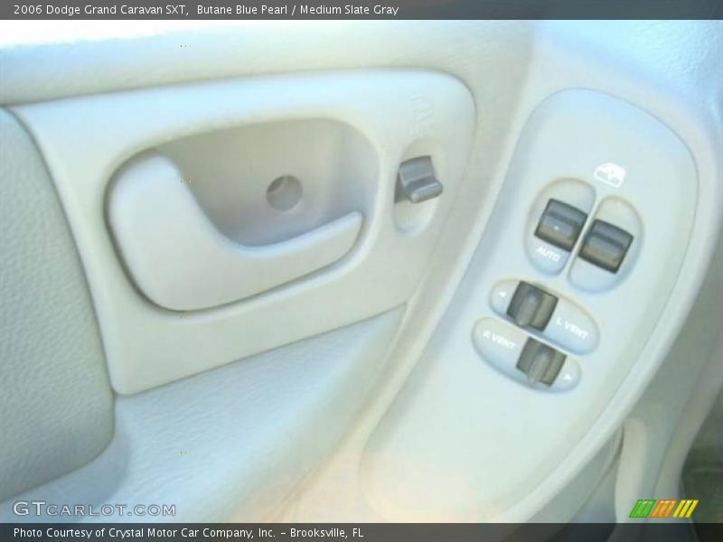 Butane Blue Pearl / Medium Slate Gray 2006 Dodge Grand Caravan SXT