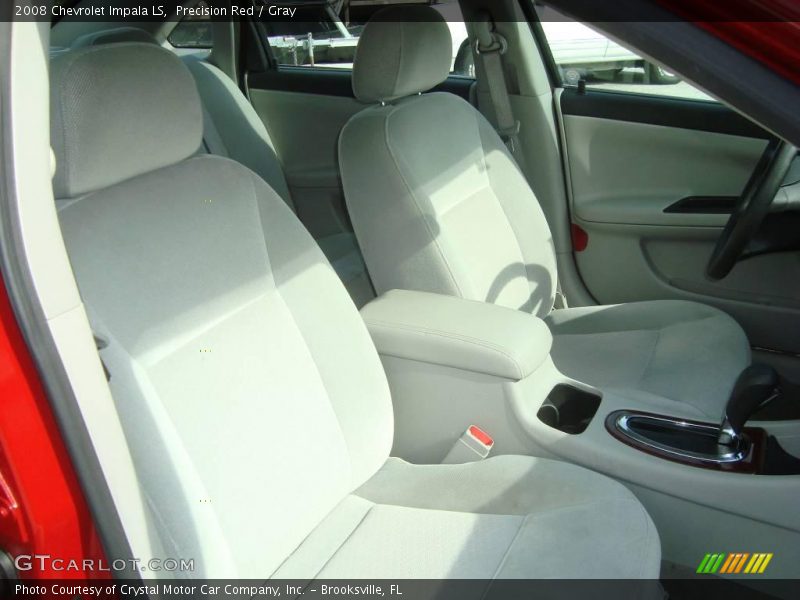 Precision Red / Gray 2008 Chevrolet Impala LS