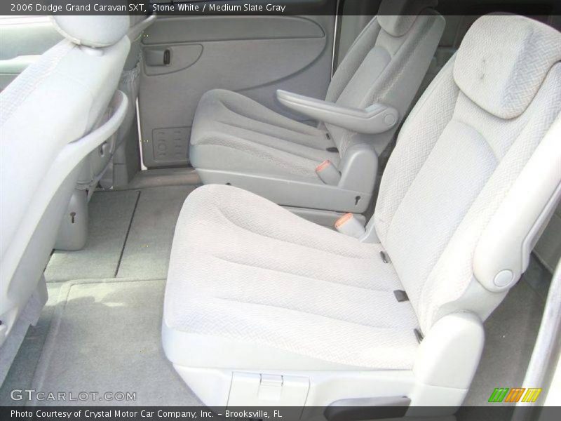 Stone White / Medium Slate Gray 2006 Dodge Grand Caravan SXT