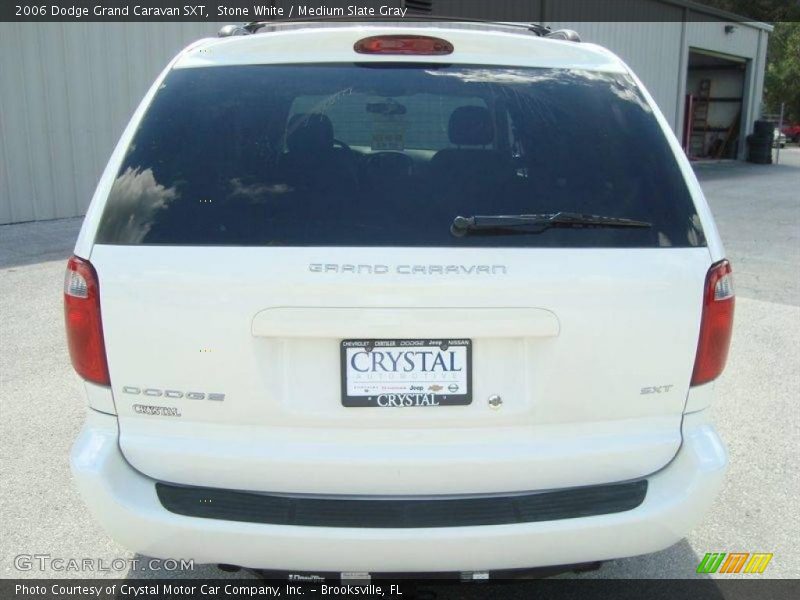 Stone White / Medium Slate Gray 2006 Dodge Grand Caravan SXT