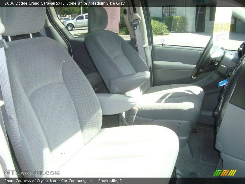 Stone White / Medium Slate Gray 2006 Dodge Grand Caravan SXT