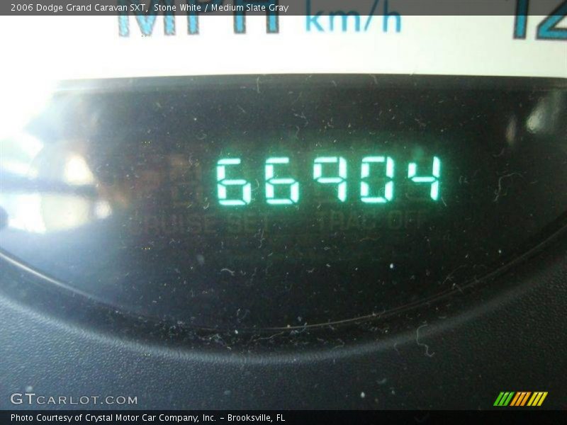 Stone White / Medium Slate Gray 2006 Dodge Grand Caravan SXT