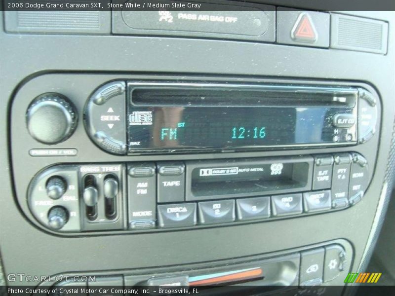 Stone White / Medium Slate Gray 2006 Dodge Grand Caravan SXT