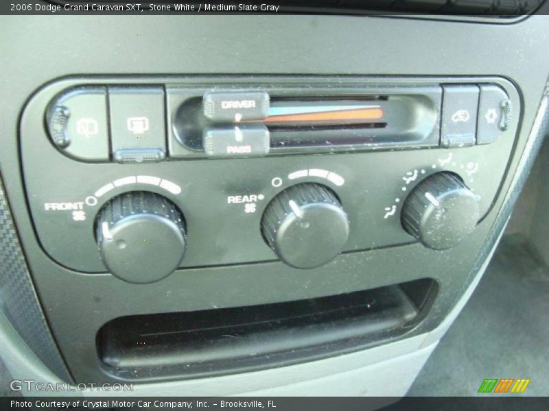 Stone White / Medium Slate Gray 2006 Dodge Grand Caravan SXT