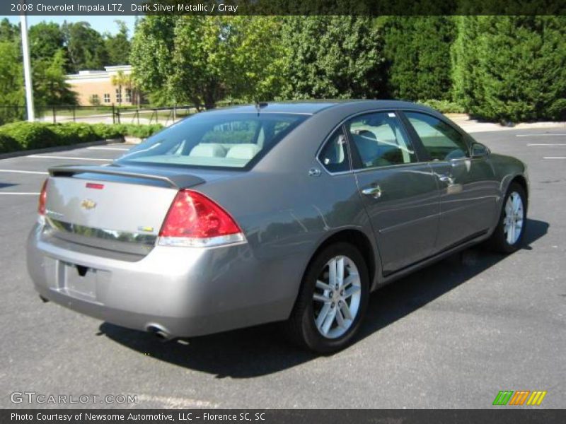 Dark Silver Metallic / Gray 2008 Chevrolet Impala LTZ