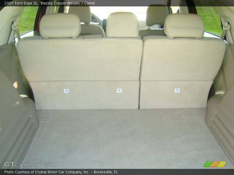 Blazing Copper Metallic / Camel 2007 Ford Edge SE