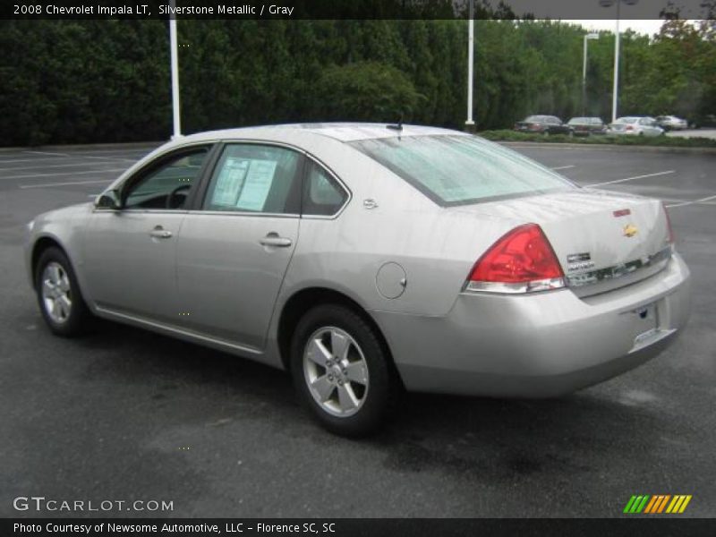 Silverstone Metallic / Gray 2008 Chevrolet Impala LT