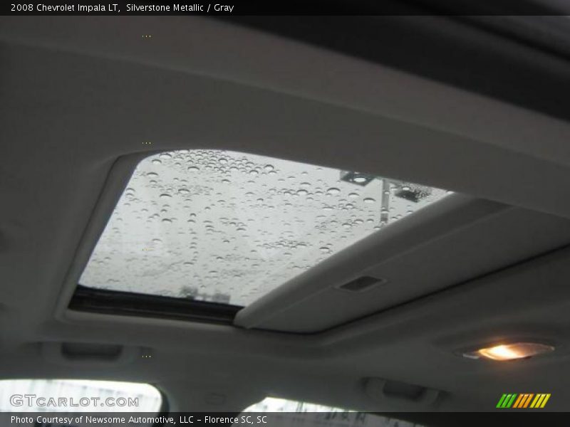 Silverstone Metallic / Gray 2008 Chevrolet Impala LT