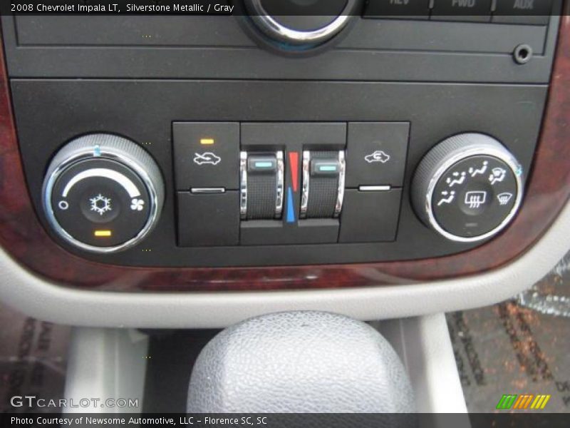 Silverstone Metallic / Gray 2008 Chevrolet Impala LT